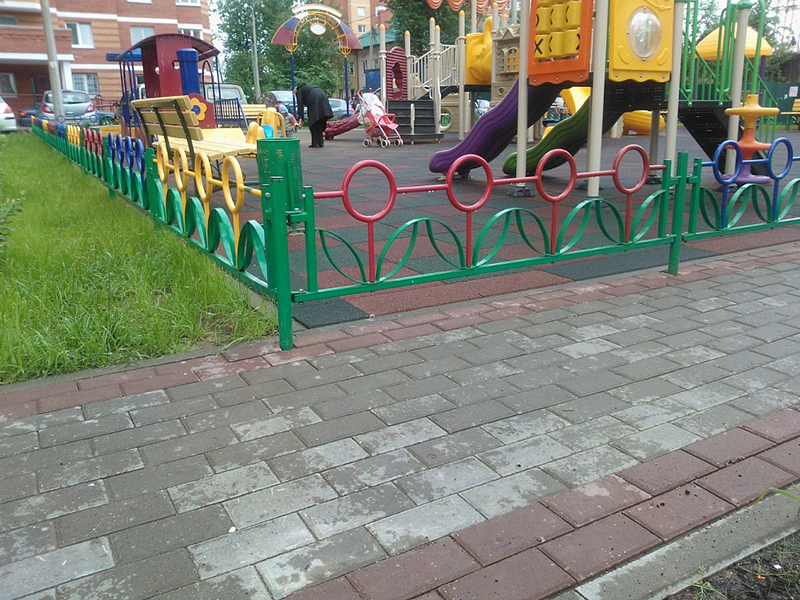 Ограждение для детских площадок
